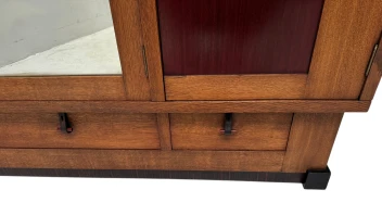 Art Deco Modernist Armoire or Wardrobe by J.J. Zijfers Amsterdam, 1920s